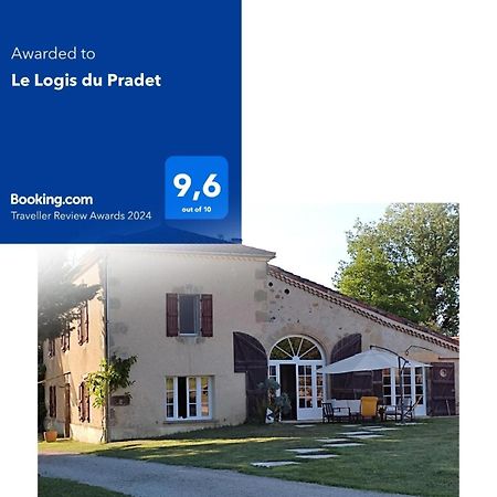 Bed and Breakfast Le Logis Du Pradet Moncrabeau Zewnętrze zdjęcie